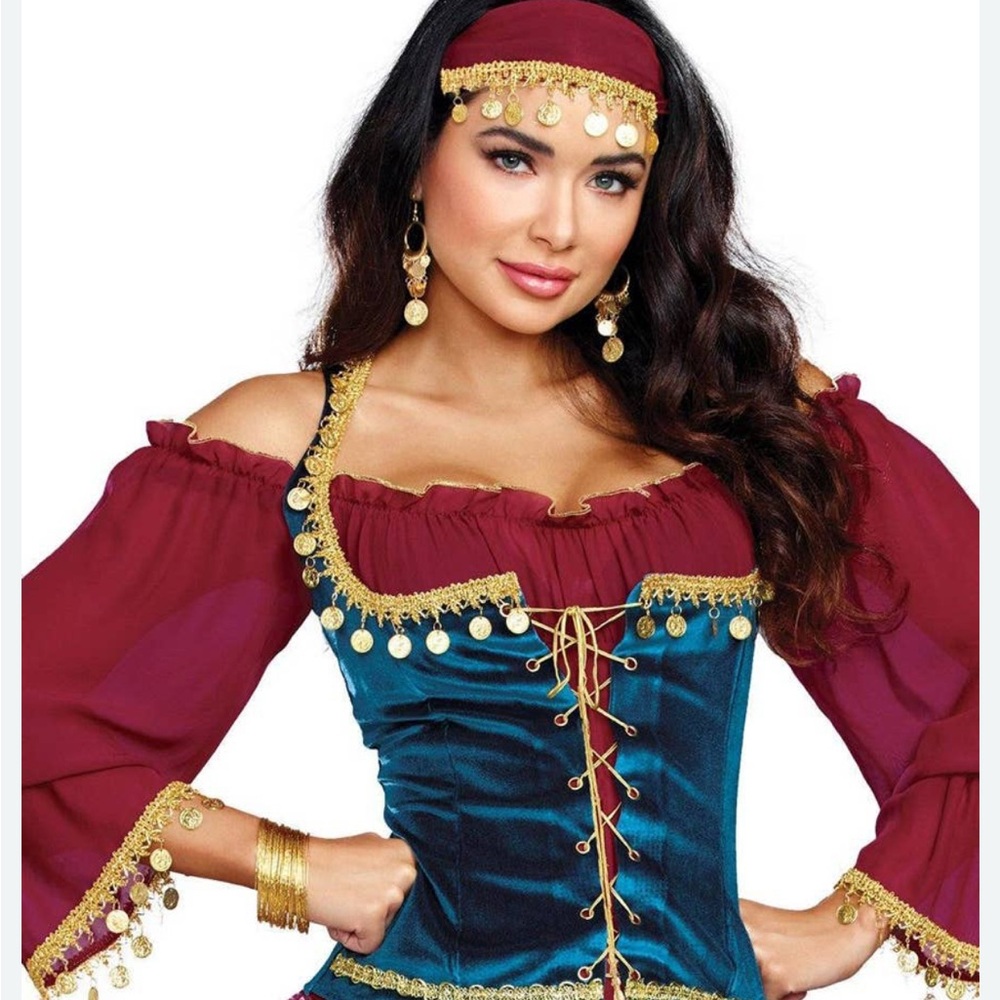 Gypsy Halloween costume size Medium NWOT